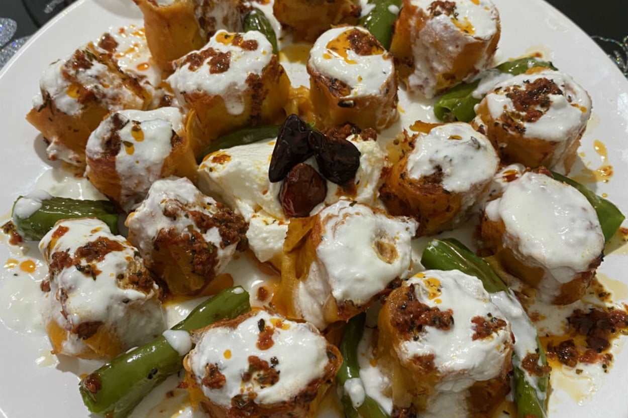 Patates de Var: Yalancı Beyti Kebabı