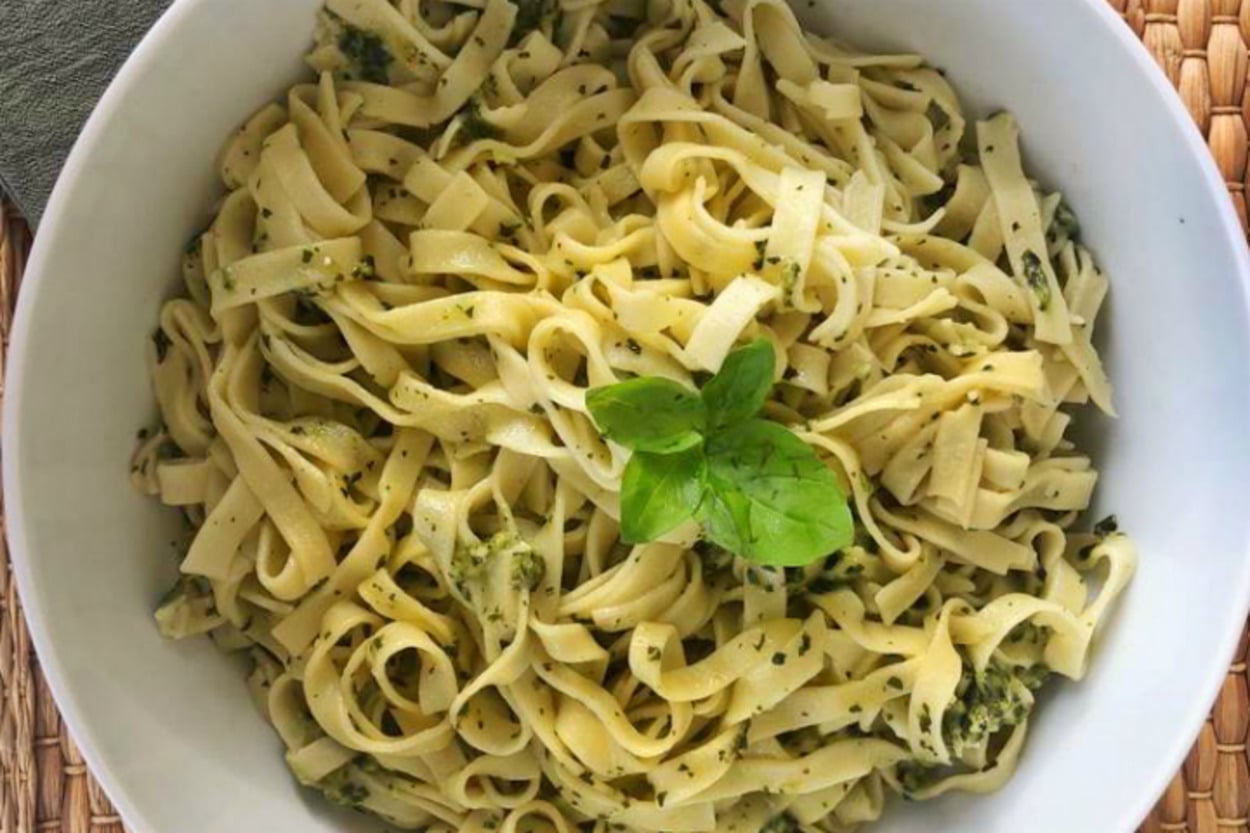 İzmir Tulumuyla: Pesto Soslu Tagliatelle