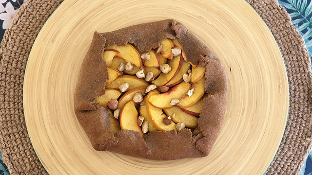 Kıtır Kıtır: Şeftalili Fit Galette