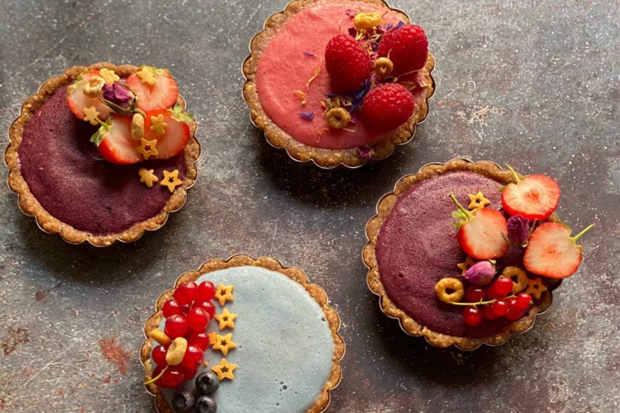 Pişmeden Hazırlanır: Gökkuşağı Cheesecake