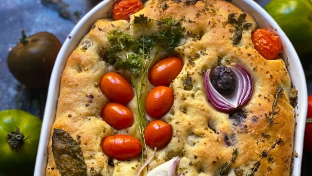 Eviniz İtalya Sokakları Gibi Kokacak: Focaccia