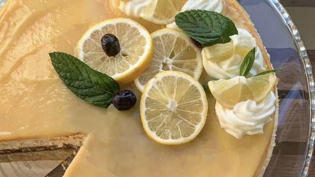 Ekşi Tatlı Uyumu: Limonlu New York Cheesecake