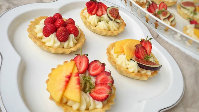 Pastane Kalitesinde: Minik Meyveli Tart