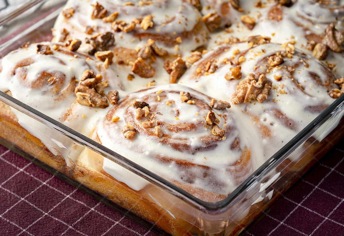 Çöreklerin En Güzeli: Cinnamon Roll (Tarçınlı Rulo Çörek) Tarifi