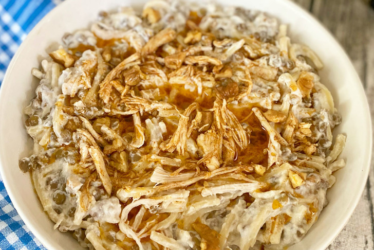 Tavuklu Yeşil Mercimek Salatası Tarifi