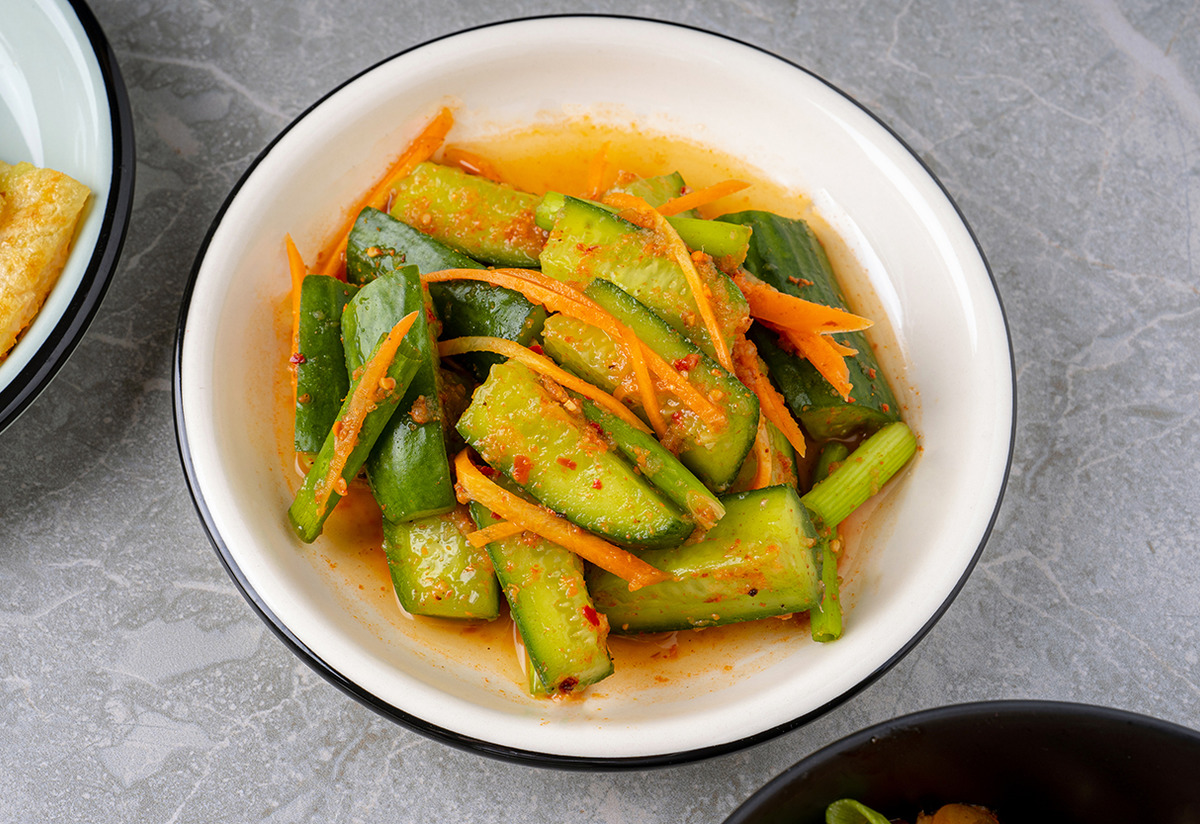 Kore Turşusu: Salatalık Kimchi (Ol Kimchi) Tarifi
