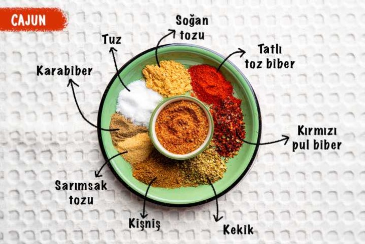 Cajun Baharatı Nasıl Yapılır?