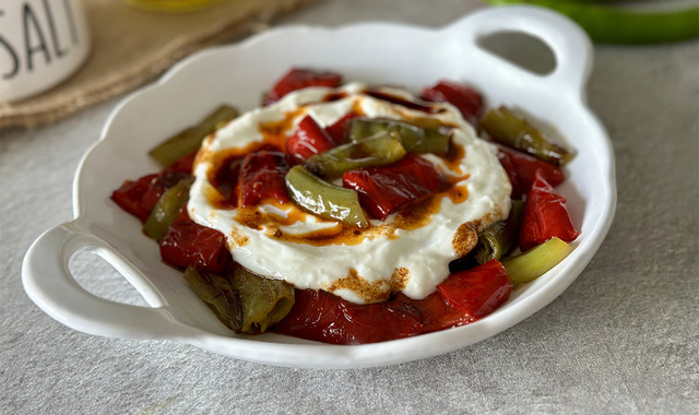 Bandır Ekmeği: Biber Borani