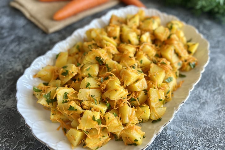 Havuçlu Patates Salatası Tarifi