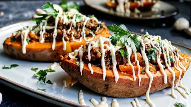 Tadı Hayran Bırakır: Mantarlı Tatlı Patates