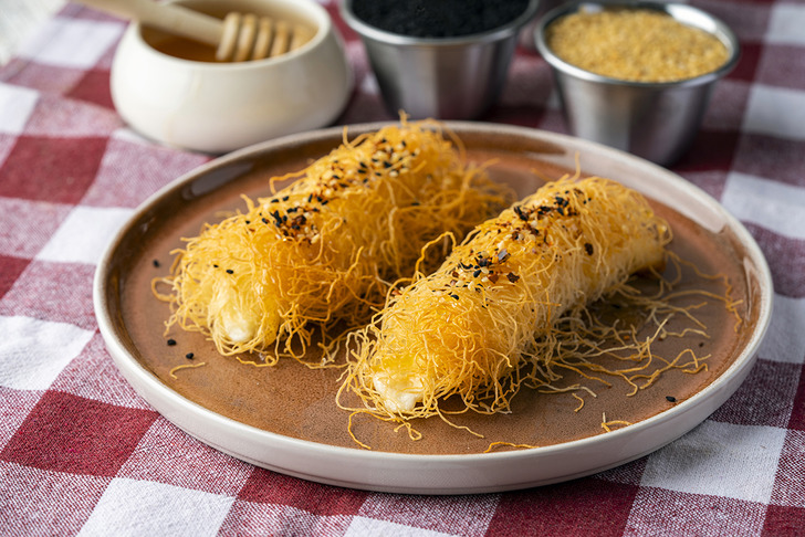 Ballı Peynirli Kadayıf Sarma Tarifi