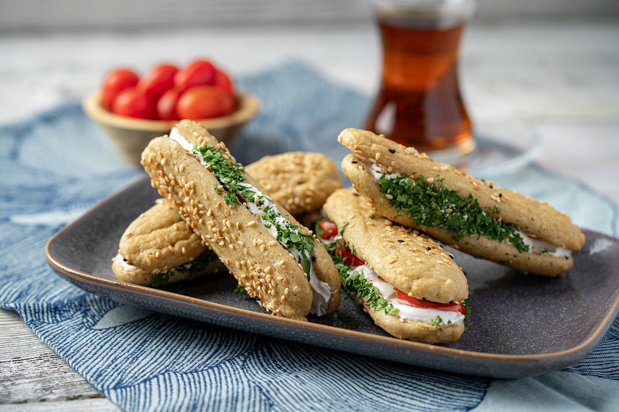 Glutensiz Beslenenlere: Nohutlu Mini Sandviç Ekmeği