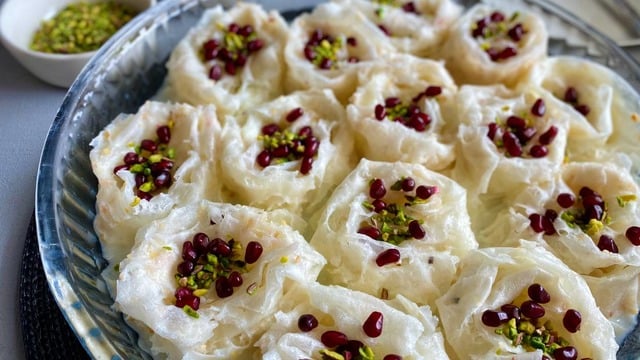 Elif'in Tarifi: Güllaç Sarması