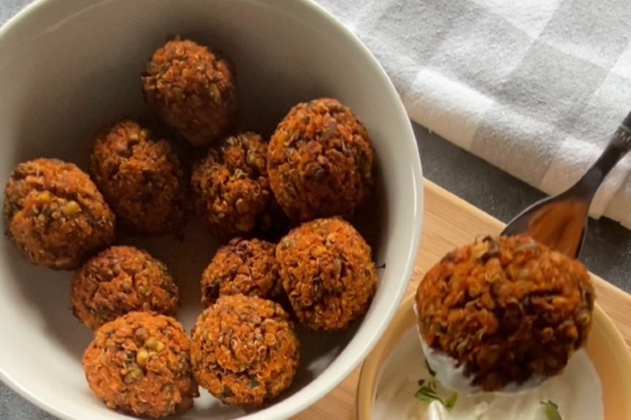 Glutensiz Lezzet: Kinoa & Maş Fasulye Köftesi