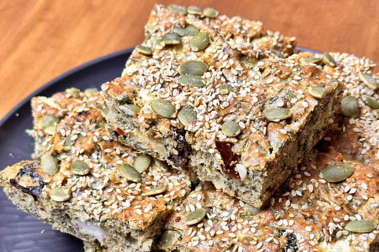 Sağlık Dolu: Glutensiz Tuzlu Kek