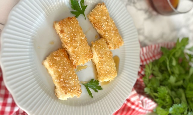 Komşunun Lezzeti: Ballı Saganaki