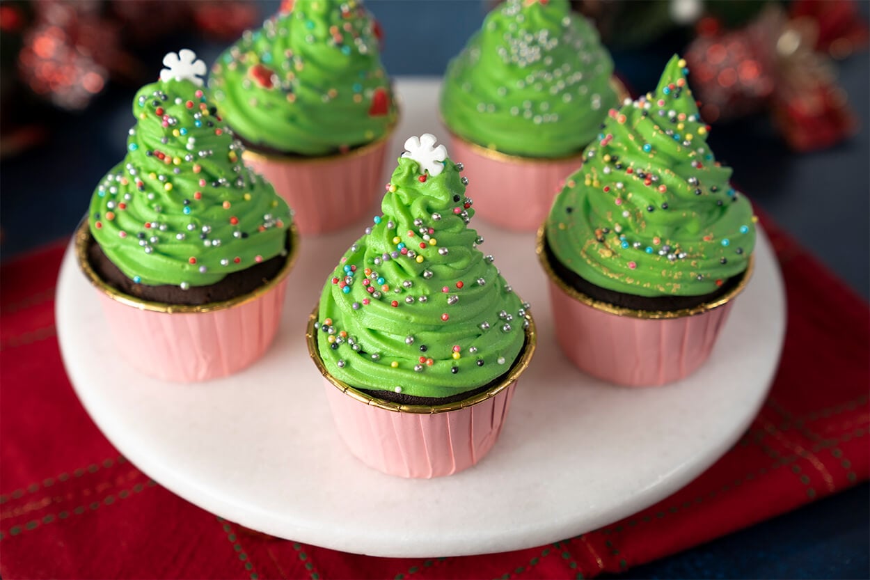 Bol Çikolatalı: Yılbaşı Cupcake