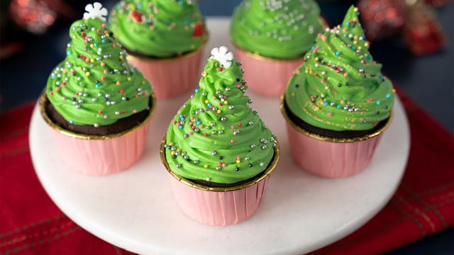 Bol Çikolatalı: Yılbaşı Cupcake