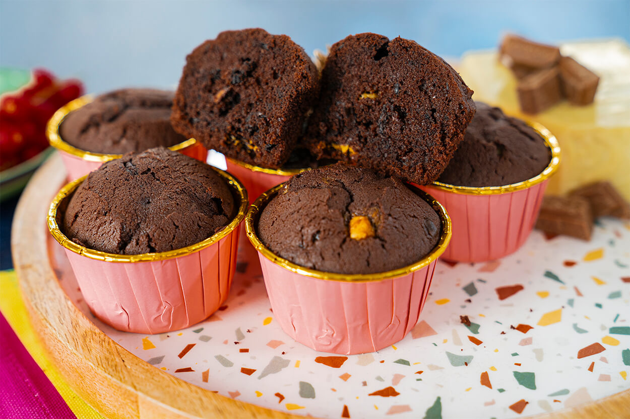 Lezzet Bombası: Çikolatalı Muffin