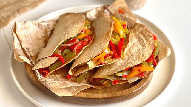 Kıymasız da Olur: Sebzeli Taco