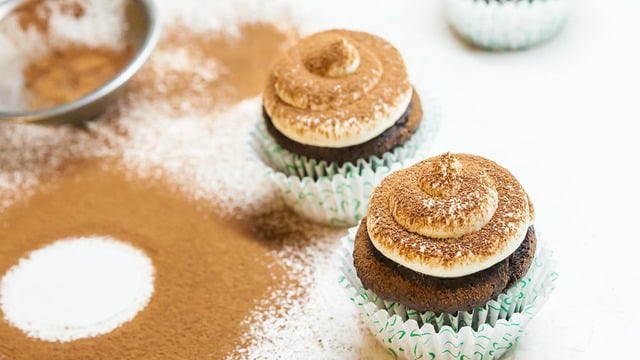 İkisini de Bırakmayız: Tiramisu Cupcake