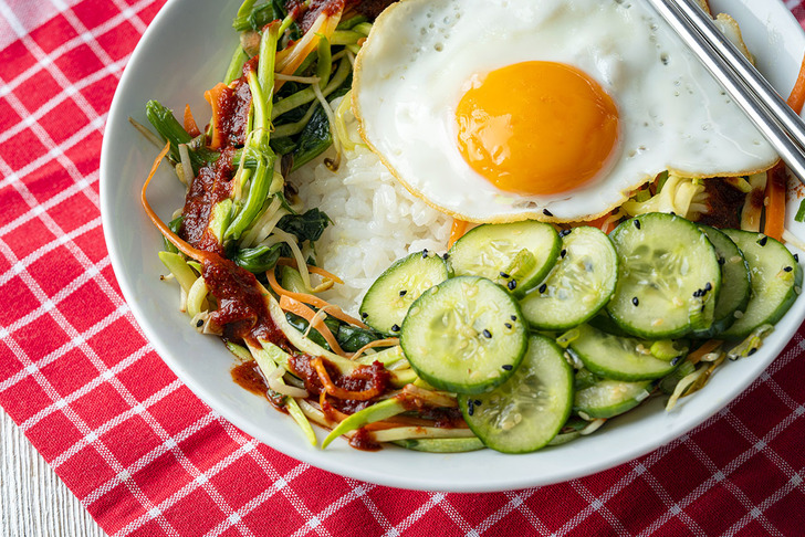 Sebzeli Bibimbap Tarifi
