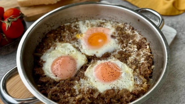 Ekmek Banılır: Yumurtalı Kavurma