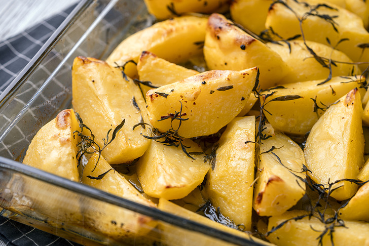 Ballı Hardallı Fırın Patates Tarifi