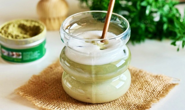 Yeşil Serinlik: Ice Matcha Latte