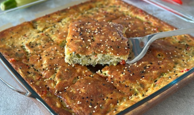 Tuzlu Kek Sevenlere: Kabaklı Kek