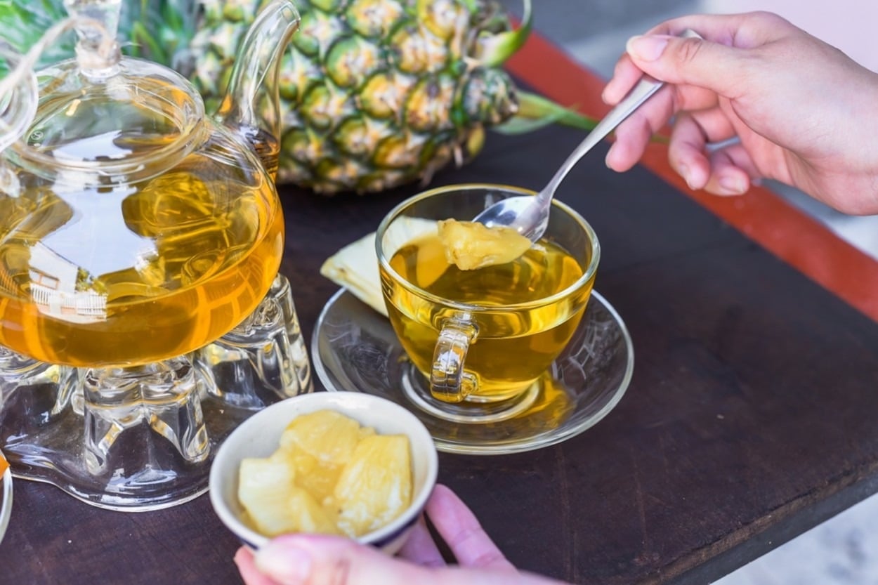 Tarifi ve Zayıflamaya Etkisiyle Ananas Kabuğu Çayı