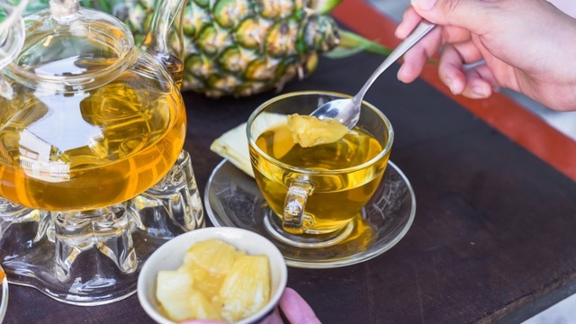 Tarifi ve Zayıflamaya Etkisiyle Ananas Kabuğu Çayı