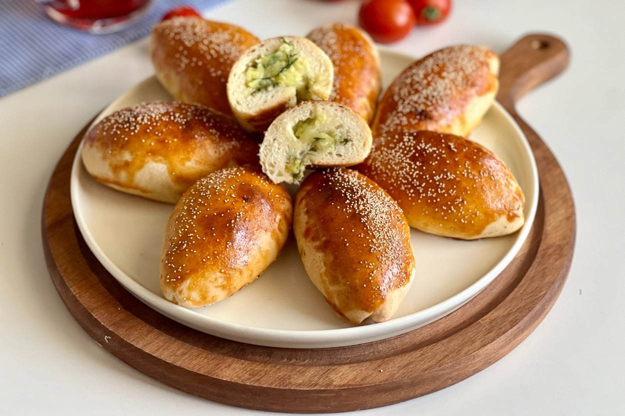 Evet Kabaklı: Mücver Poğaça