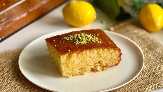 Sünger Dokusuyla: Limonlu Revani
