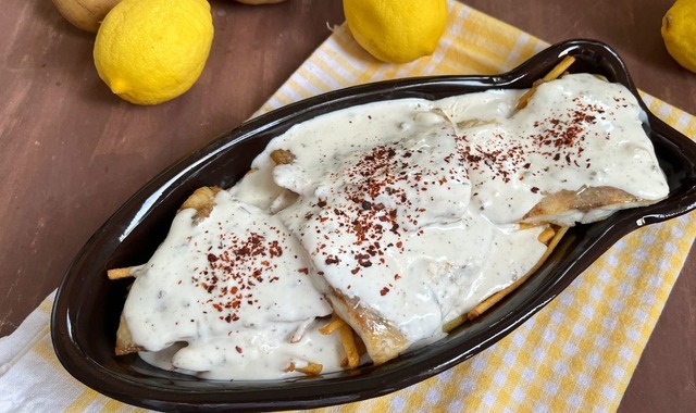 Kremalı Sosuyla: Levrek Külbastı