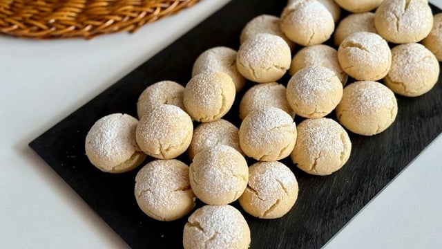 Çok Basit: 3 Malzemeli 3 Dakika Kurabiyesi