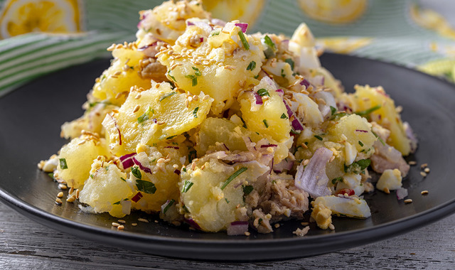 Besleyici ve Doyurucu: Ton Balıklı Patates Salatası