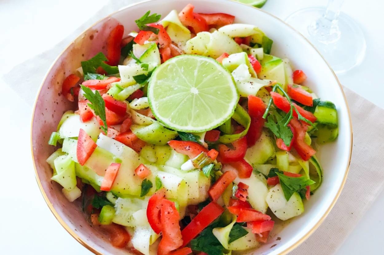 Bir de Böyle Deneyin: Asitte Pişmiş Kabak Salatası