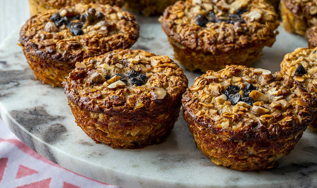 Kalan Muzları Değerlendir: Muzlu Yulaflı Muffin