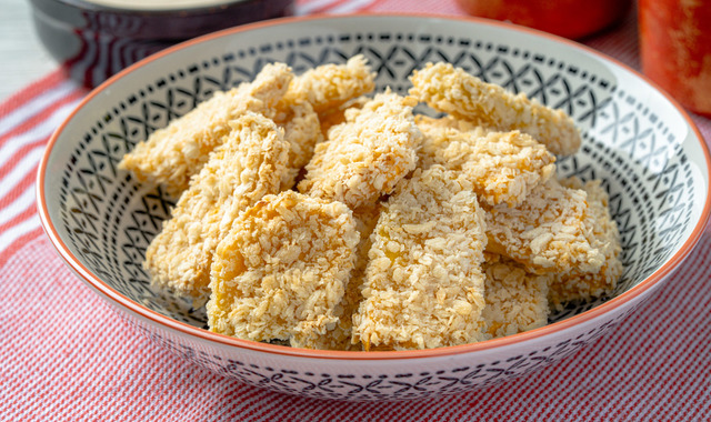Tahinli Yoğurt Sosuyla: Bal Kabağı Nugget