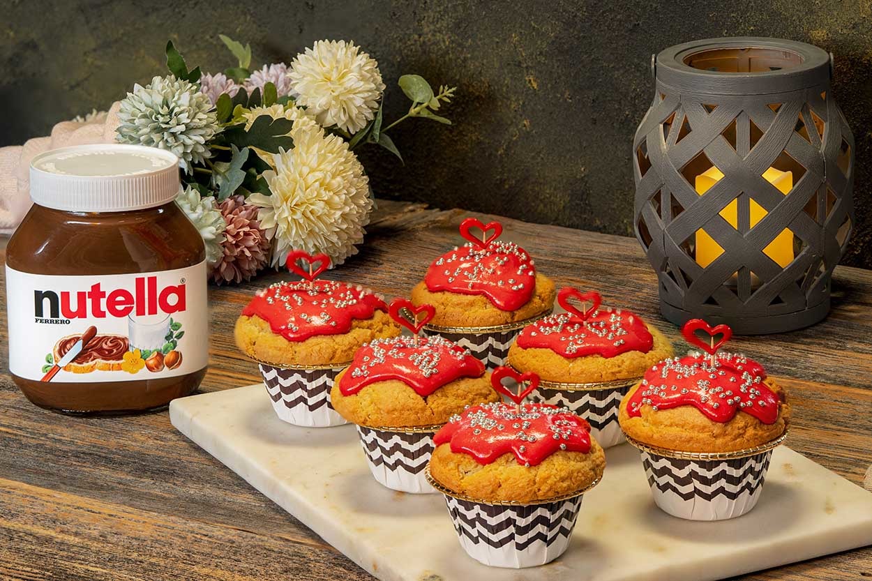 En Güzel Hediye: Nutella’lı Sevgililer Günü Cupcakeleri