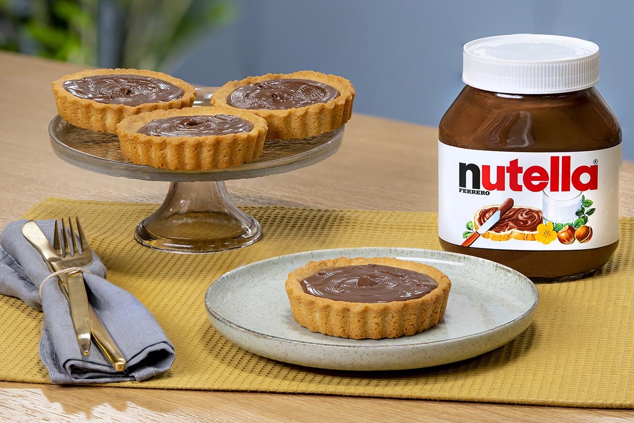 Tek Kelimeyle Nefis: Nutella’lı Tart