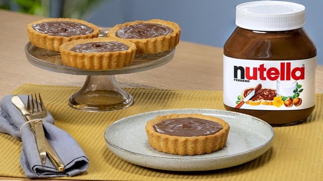 Tek Kelimeyle Nefis: Nutella’lı Tart
