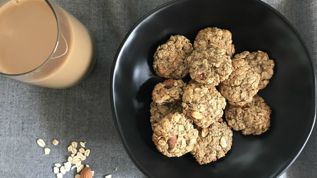 Yulafı Sevdirir: Fit Yulaflı Muzlu Kurabiye