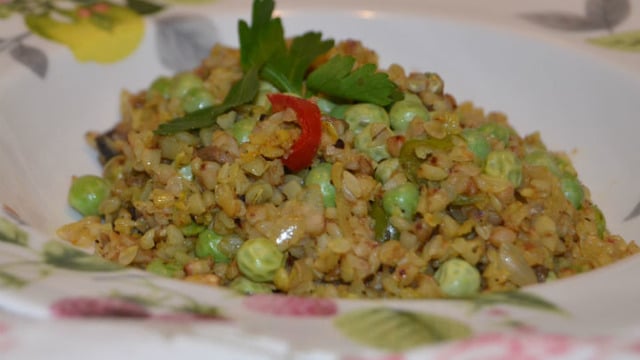 İçinde Yok Yok: Sebzeli Greçka (Karabuğday) Pilavı