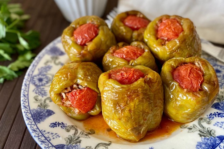 Fırında Biber Dolması Tarifi