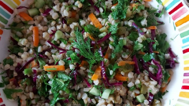 Çok Doyurucu: Buğday Salatası