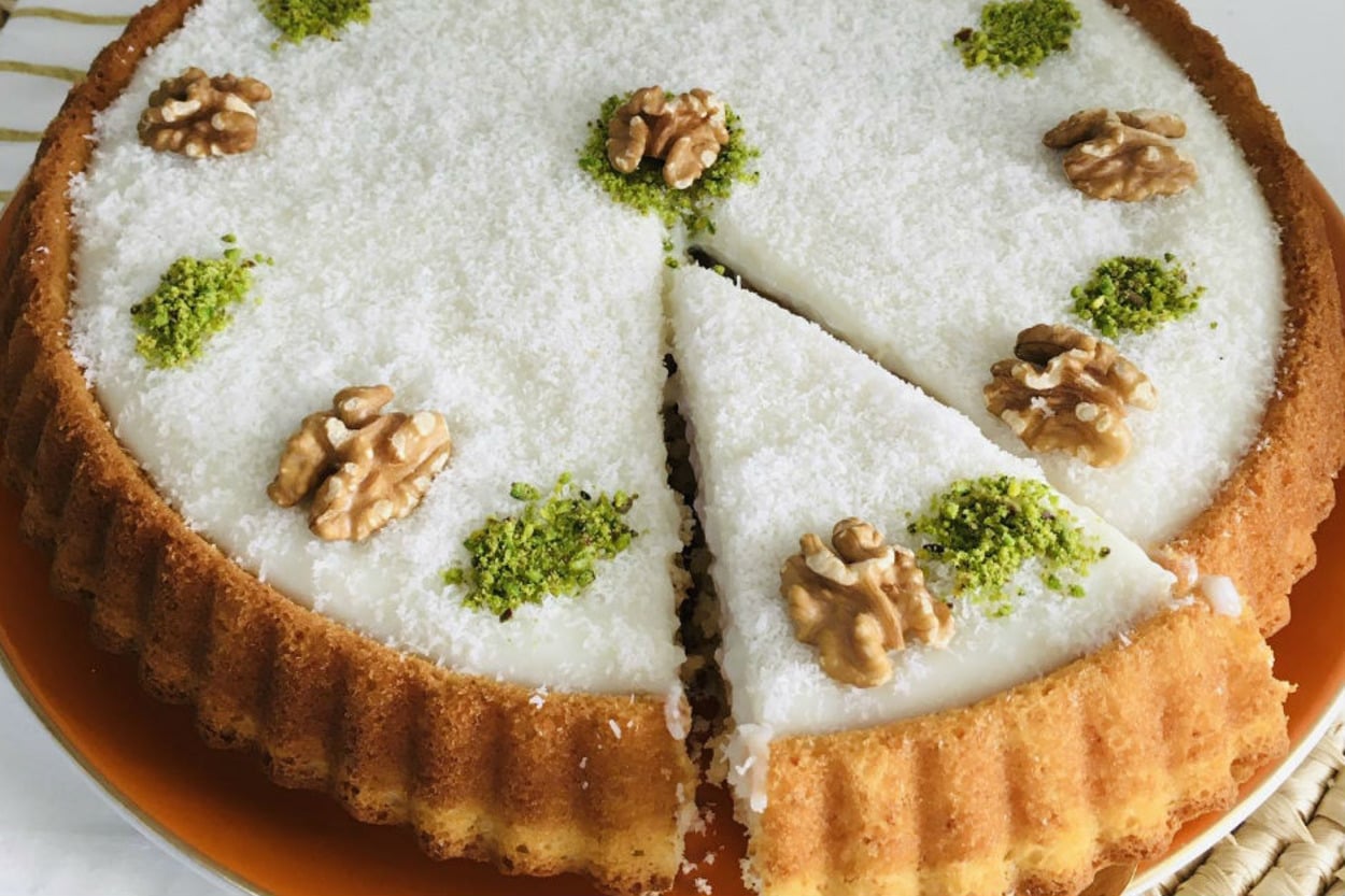 Evi Saran Kokusuyla: Limonlu Tart Kek
