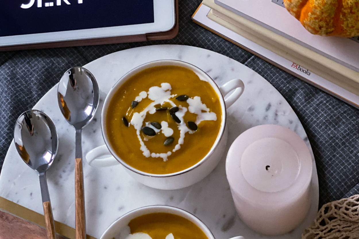 Sağlık Deposu: Vegan Bal Kabağı Çorbası
