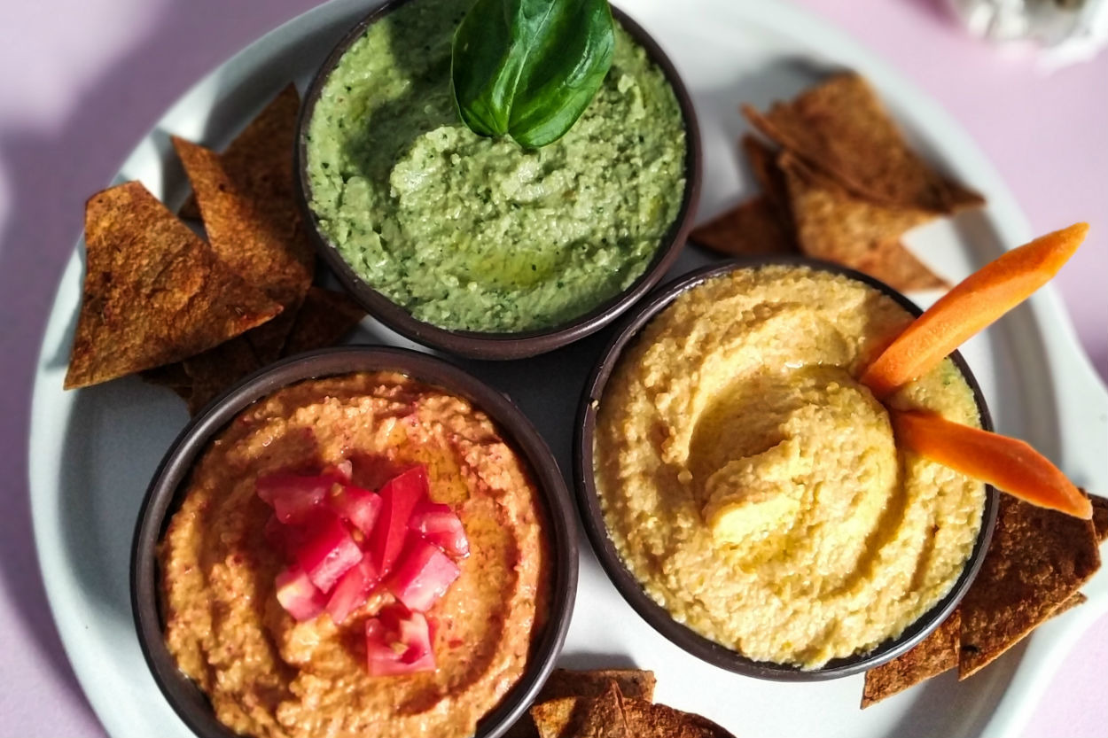 Öğün Yerine Geçecek: 3 Farklı Humus